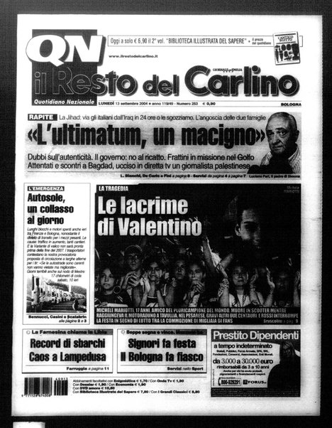 Il Resto del Carlino : giornale dell'Emilia